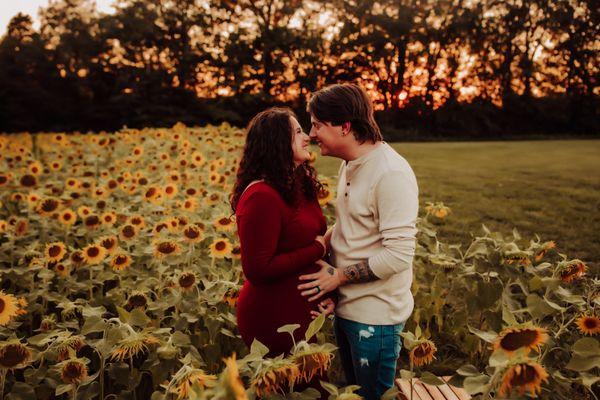 Sunflower & Sunset Session