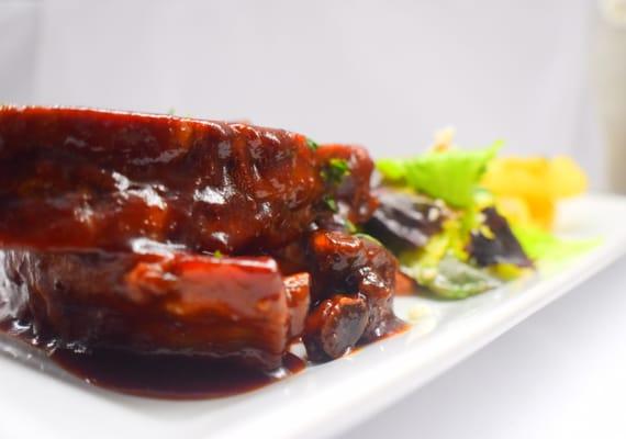 Tamarind & Guava BBQ Pork Ribs.