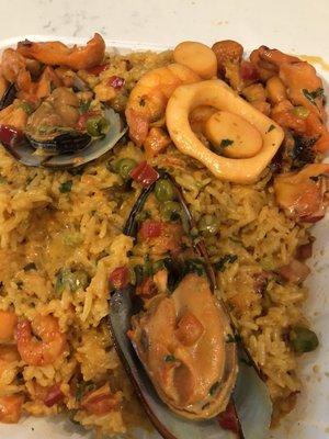 Arroz con mariscos