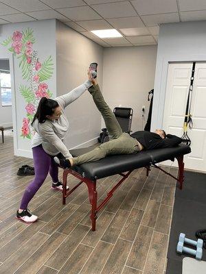 Fascial stretching is the staple modality of our company. It has helped over a hundred clients to date.