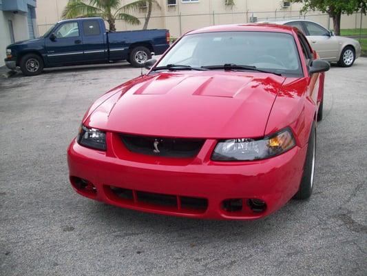 Supercharged Mustang