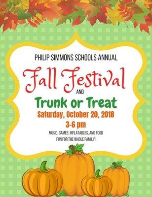 My team and I are excited for Fall Festival and Trunk of Treat! We'll be there on October 20th, from 3-6pm. Fun for the whole family!