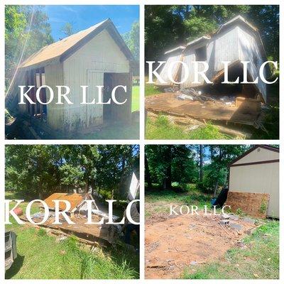 Demo Before & After! Call KOR LLC 678-979-8107