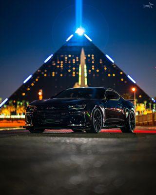 Customers car photoshoot in Vegas