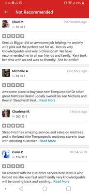 Reviews worth sharing!