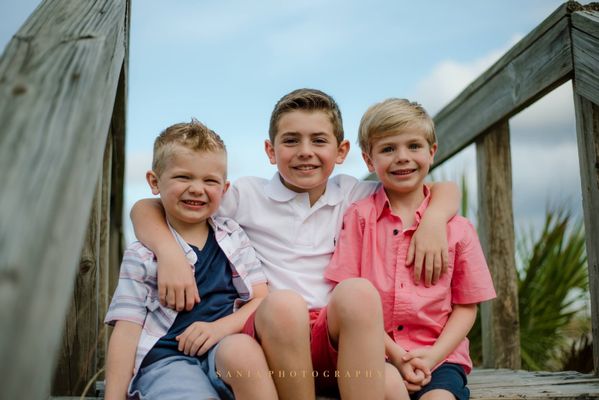 Beach family session