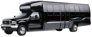 Mid-size group? This coach can transport up to 29 passengers with their luggage in a comfortable and stylish way.