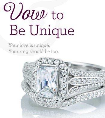 Come in and design your engagement ring to be one of a kind; just like you!