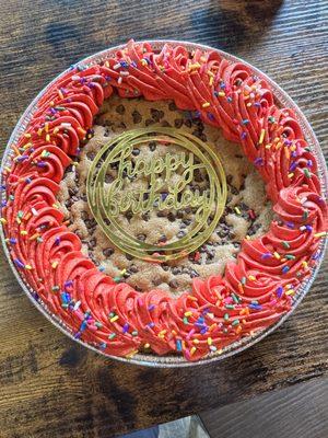 Personal Cookie Cake