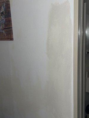 Water stains on ceiling