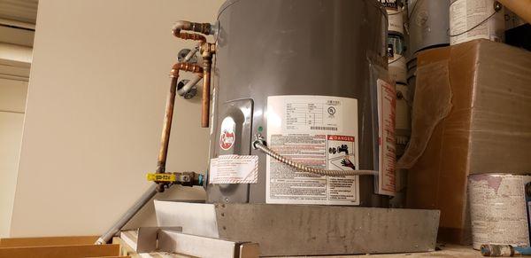 Water heater replaced in St Michael