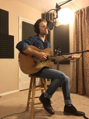 One take is all you need to put down your acoustic demos.