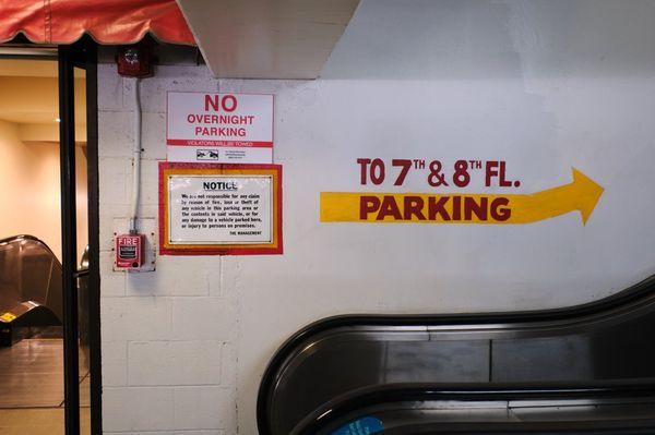 Convenient parking in the Waikiki Shopping Plaza