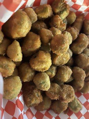 Fried okra