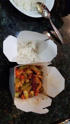 Kung pao chicken