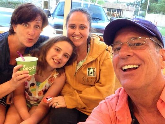 The Newby's aren't new to Peachwave!!