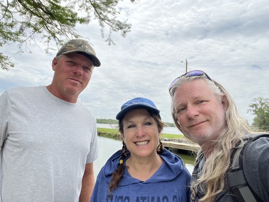 Us with our guide Sean.