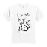 I love cats. To all the cat lovers. This shirt is perfect for you. Visit DiannaStudio.com for more styles.