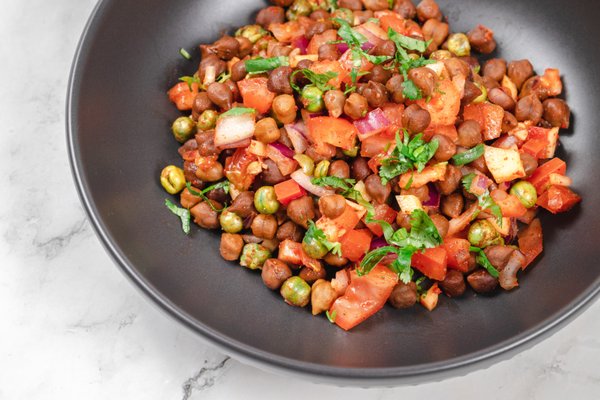 Black Chickpea Salad