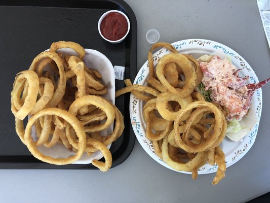 Large onion ring is now as small as the included side?