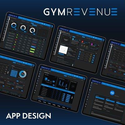 Gym Revenue App Design