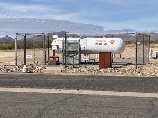 Propane for Sale On-Site