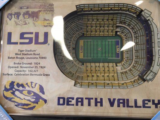 6/15/17. Thursday morning. Cool stadium model to hang up!!