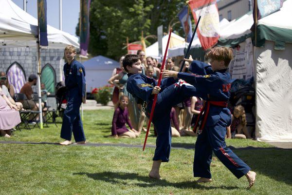 Photo Taken By Damian Alcolea. 
 Sherwood Robin Hood Festival