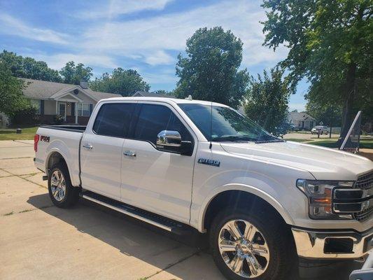 F150 with 12 month ceramic coating