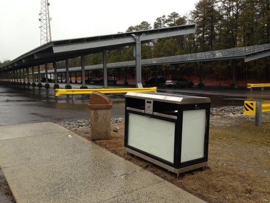 Solar Trash bins