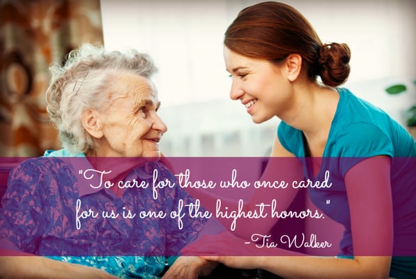 We are honored to provide personal care and nursing services to your loved ones!