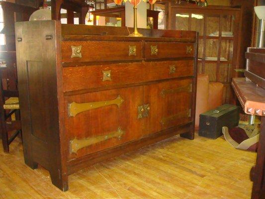 Early Gustav Stickley Sideboard