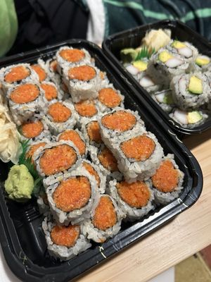 Spicy Tuna Roll California Roll