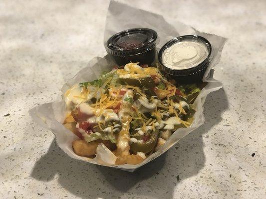 Loaded potato fries