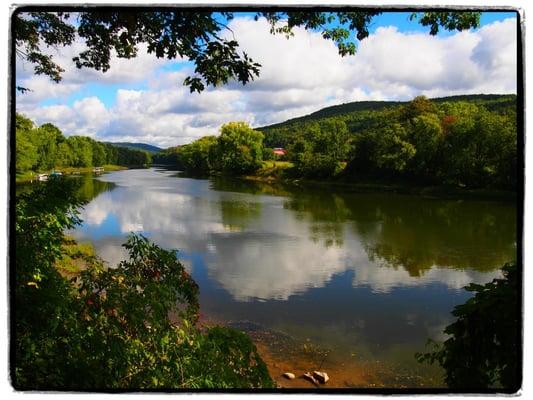 Our gorgeous view of the river, we have 1/2 mile of river frontage at Pine Crest Campground.
Photo courtesy of Karin Grant