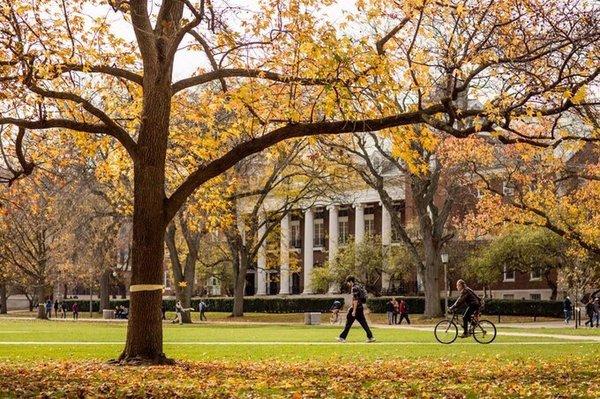 The English Building on the Main Quad