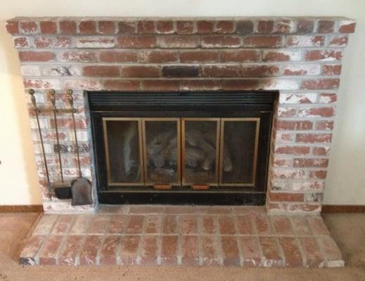 Fireplace Before
Remodel