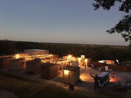 View of waiting area for Apocalypse