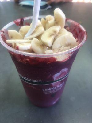 To go açaí bowl