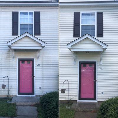 Before & After House Wash