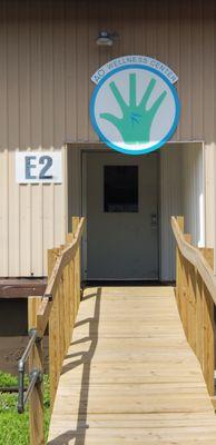 Entrance to AO Wellness Center