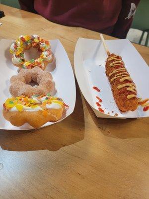 Mochi Donuts & Korean Corndog