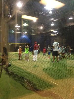 Baseball summer camp