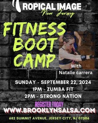 Sweat, get fit and have fun! 
not sure about it? Jump in on the boot camp and see what the buzz is about.