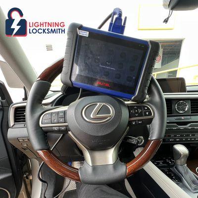 Assisting a Lexus owner in need! Our locksmith experts are here to help with lock and keys issues