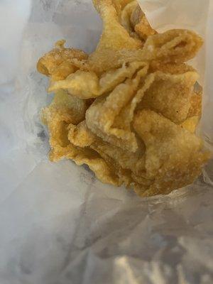 Crab Rangoons.