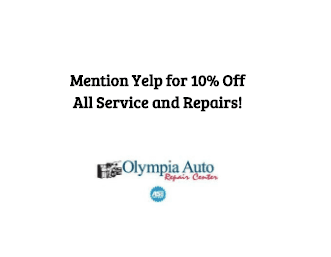 Mention Yelp for 10% All Service and Repairs!