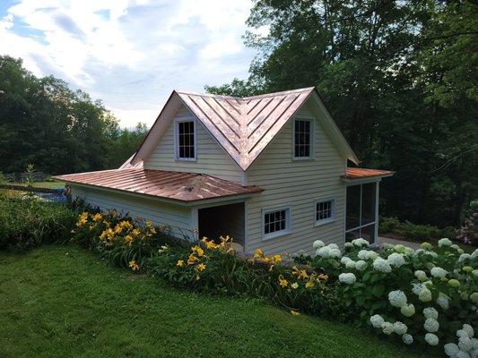 Standing Seam Copper