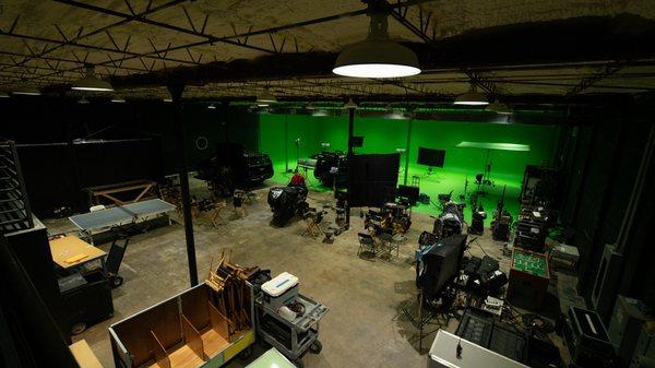 Feature Production on Green Screen