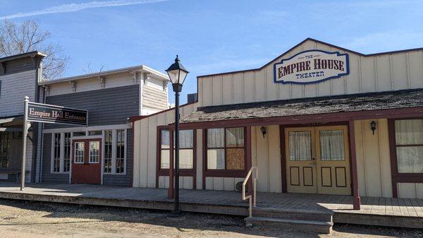 Empire House Theater and Hall entrances